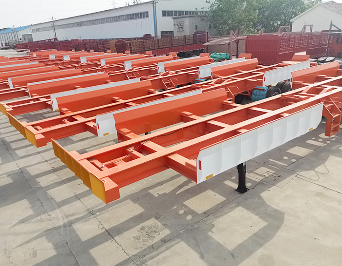 Bombcarts Terminal Skeleton Semi Trailer